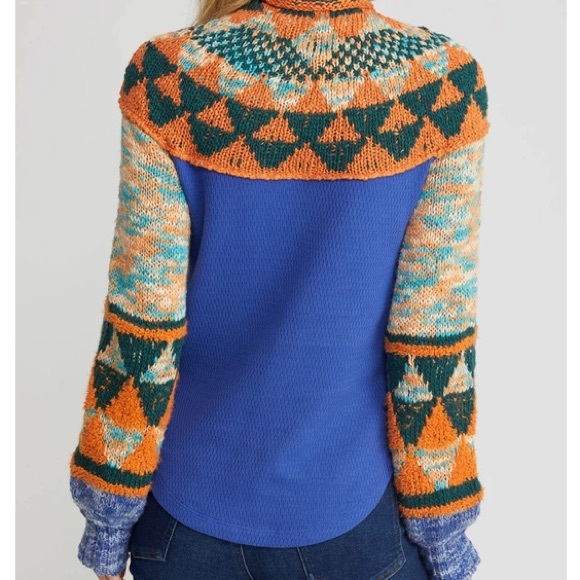 NWT Free People Swit the Small Stuff Therm/Sweater - Picture 6 of 14